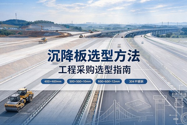 大姚沉降板选择方法